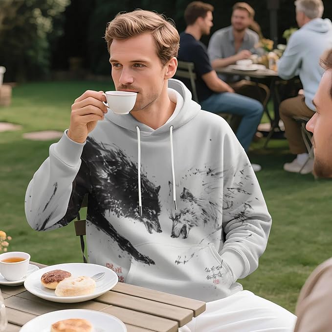 3D Printed Hoodie High Definition Graphic Comfortable and Stylish Unisex Breathable Fabrics Ideal for Casual Wear