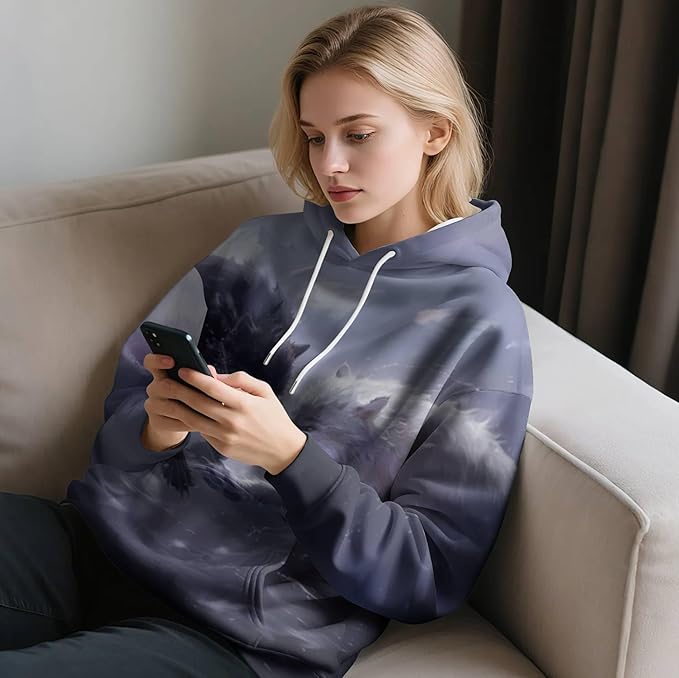 3D Printed Hoodie High Definition Graphic Comfortable and Stylish Unisex Breathable Fabrics Ideal for Casual Wear