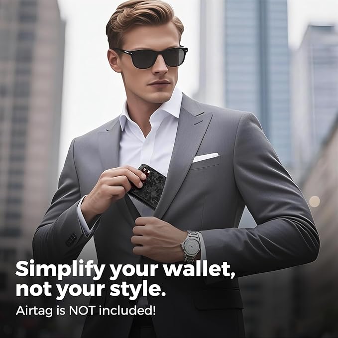 RUNBOX Wallet for Men Slim Rfid Leather 2 ID Window With Gift Box | Slim, Rfid, 2 ID Window, With Gift Box, Slim, Rfid