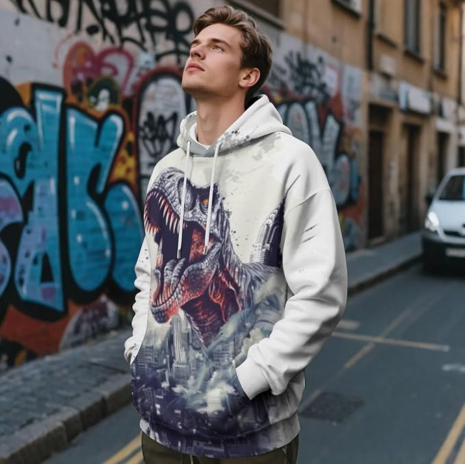 3D Printed Hoodie High Definition Graphic Comfortable and Stylish Unisex Breathable Fabrics Ideal for Casual Wear