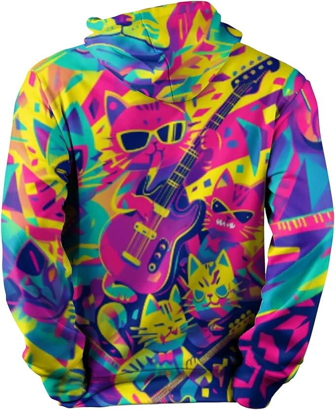 3D Printed Hoodie High Definition Graphic Comfortable and Stylish Unisex Breathable Fabrics Ideal for Casual Wear