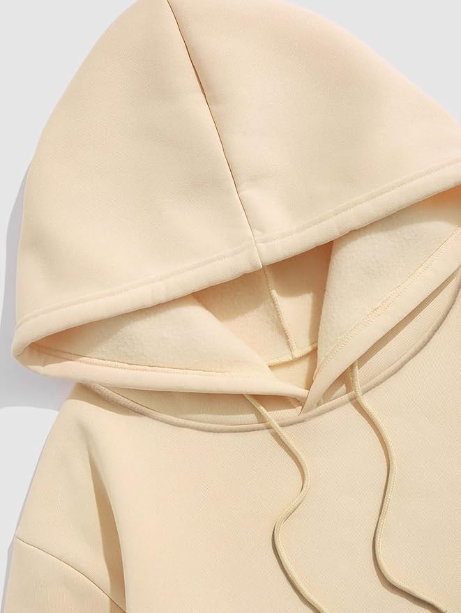 ZAFUL Men's Drawstring Hooded Sweatshirt Unisex Long Sleeve Hoodies Sweatshirts Casual Pullover