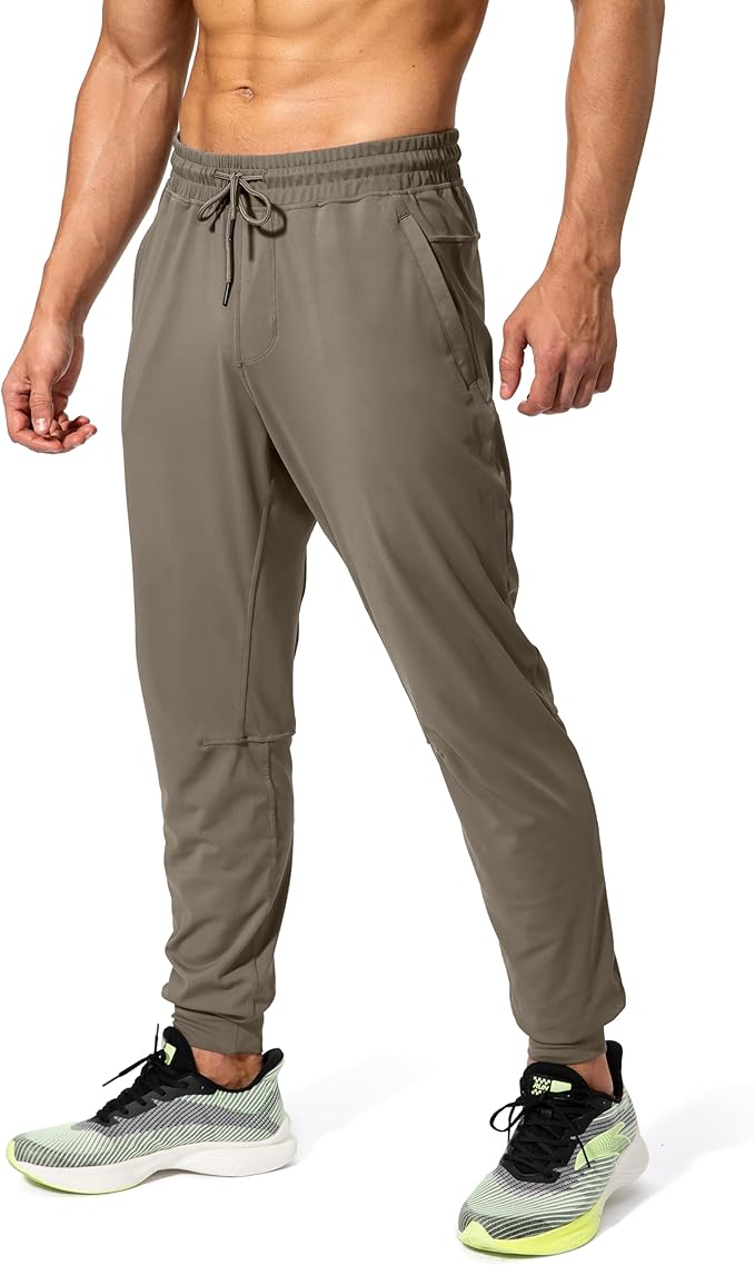 G Gradual Men's Sweatpants with Zipper Pockets Athletic Pants Traning Track Pants Joggers for Men Soccer, Running, Workout