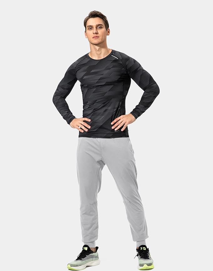 G Gradual Men's Sweatpants with Zipper Pockets Athletic Pants Traning Track Pants Joggers for Men Soccer, Running, Workout