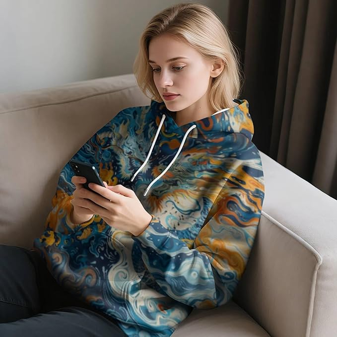 3D Printed Hoodie High Definition Graphic Comfortable and Stylish Unisex Breathable Fabrics Ideal for Casual Wear