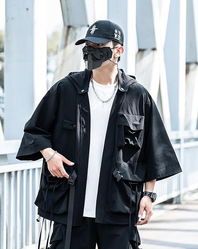 Niepce Inc Japanese Streetwear Techwear Men's Windbreaker Jackets