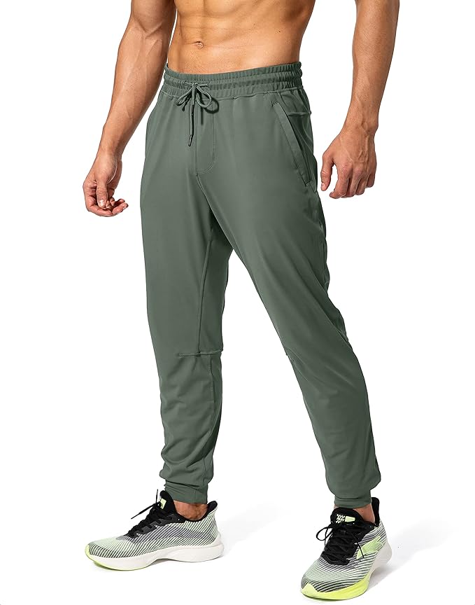 G Gradual Men's Sweatpants with Zipper Pockets Athletic Pants Traning Track Pants Joggers for Men Soccer, Running, Workout