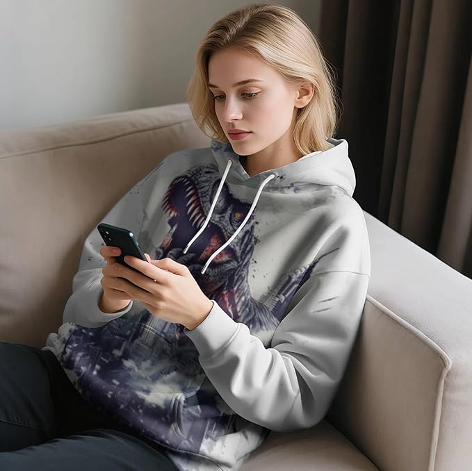 3D Printed Hoodie High Definition Graphic Comfortable and Stylish Unisex Breathable Fabrics Ideal for Casual Wear