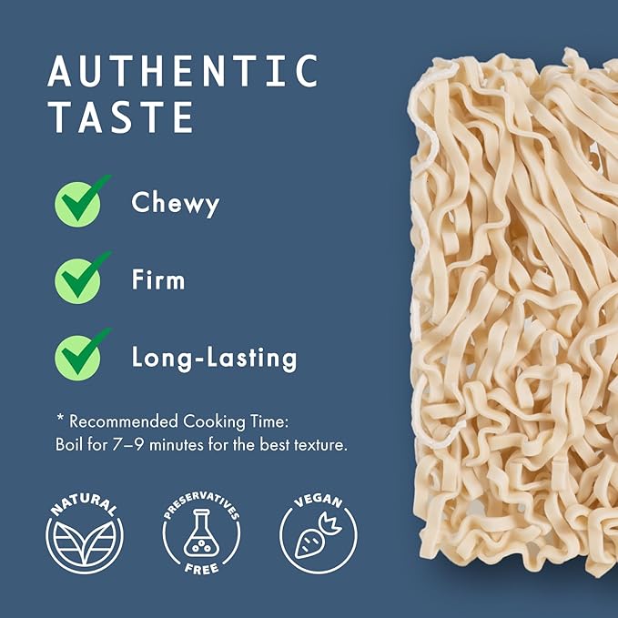 San Nan Taiwan Dry Noodles – Fried Shallots Sauce Flavor with Additional Spicy Sauce, Sun-Dried Instant Noodles - Taiwanese Food, Non-Fried Healthy Noodle, No Preservatives, 4.05 Oz, 4 Count