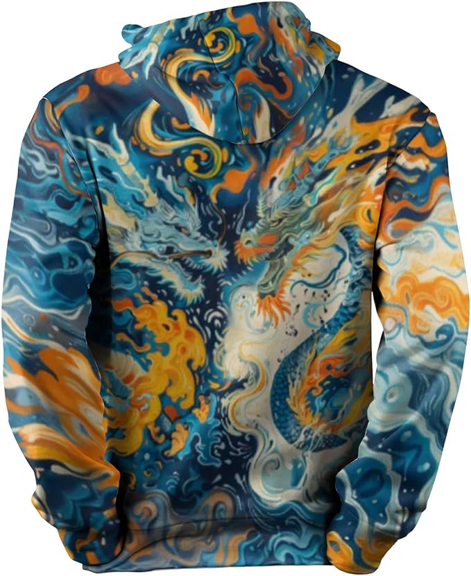 3D Printed Hoodie High Definition Graphic Comfortable and Stylish Unisex Breathable Fabrics Ideal for Casual Wear