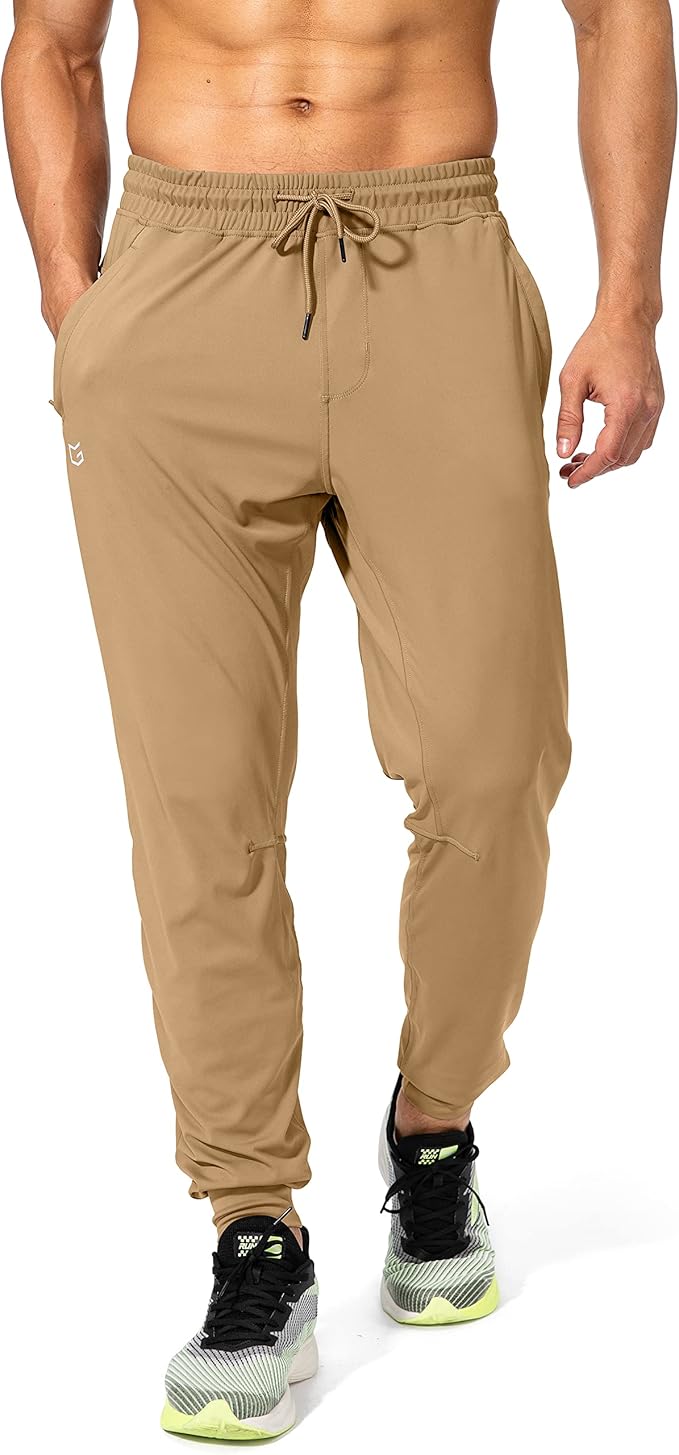 G Gradual Men's Sweatpants with Zipper Pockets Athletic Pants Traning Track Pants Joggers for Men Soccer, Running, Workout