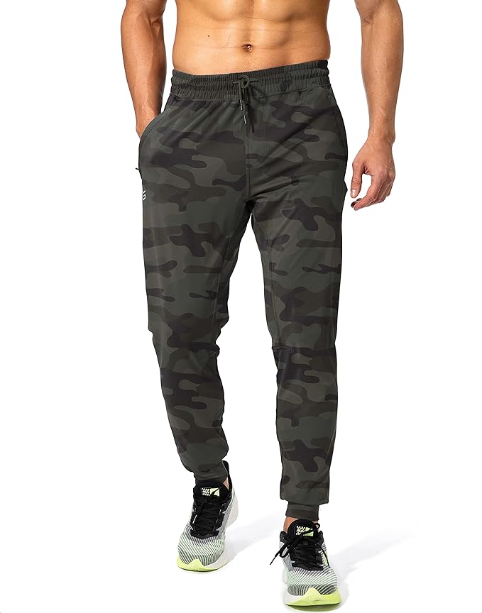 G Gradual Men's Sweatpants with Zipper Pockets Athletic Pants Traning Track Pants Joggers for Men Soccer, Running, Workout