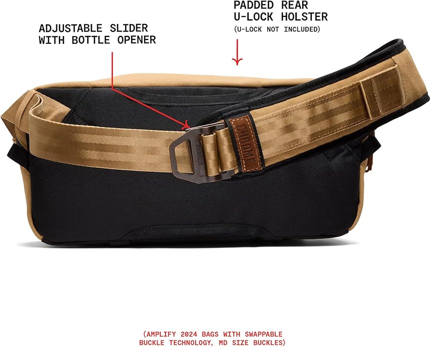 Chrome Industries Mini Kadet Sling Bag – Water Resistant Messenger Crossbody Bag