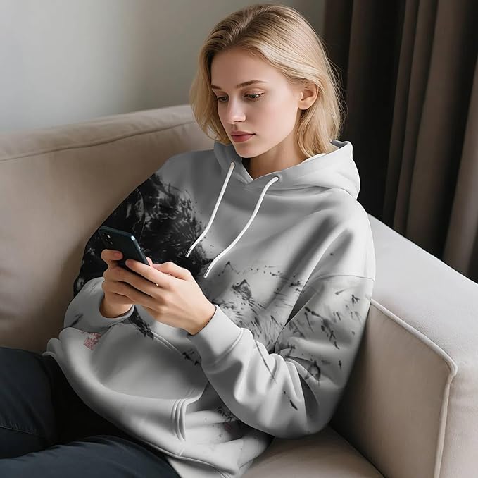 3D Printed Hoodie High Definition Graphic Comfortable and Stylish Unisex Breathable Fabrics Ideal for Casual Wear