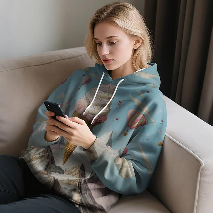 3D Printed Hoodie High Definition Graphic Comfortable and Stylish Unisex Breathable Fabrics Ideal for Casual Wear