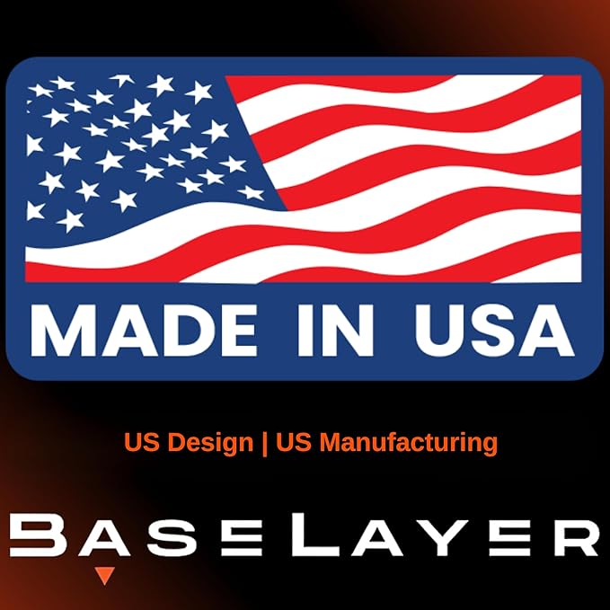 BaseLayer Elite Floor Mats for Honda CR-V (2017-2022) – Made in USA – Precision Fit Heavy Duty All-Weather Mats for Honda CRV - LX, EX, Hybrid, Touring, Special Edition – Front & Rear (Gray Logo)