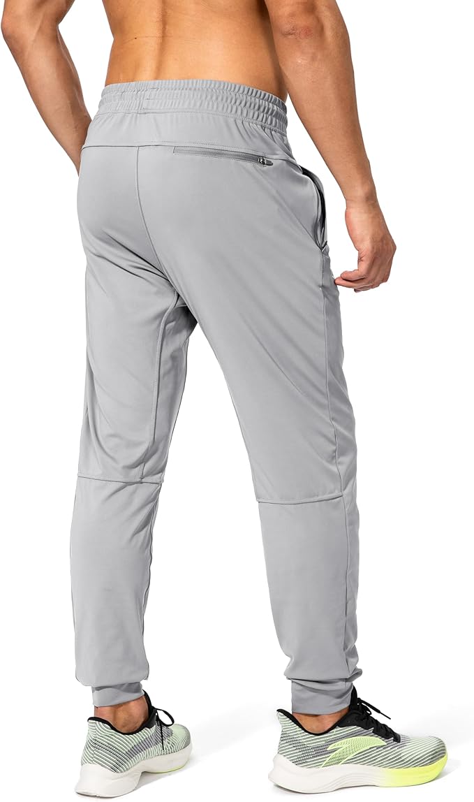 G Gradual Men's Sweatpants with Zipper Pockets Athletic Pants Traning Track Pants Joggers for Men Soccer, Running, Workout