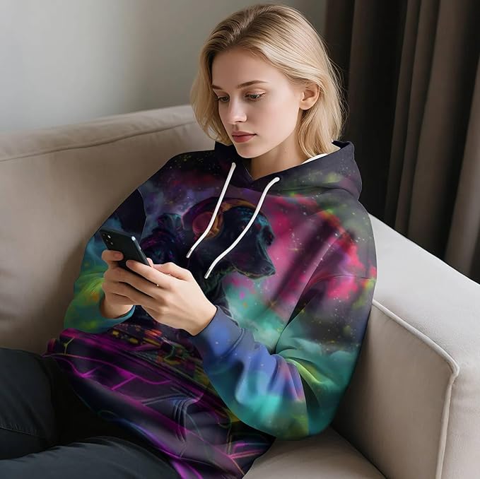 3D Printed Hoodie High Definition Graphic Comfortable and Stylish Unisex Breathable Fabrics Ideal for Casual Wear
