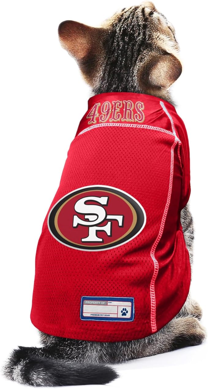 Littlearth NFL Basic Pet Jersey - Officially Licensed Teams