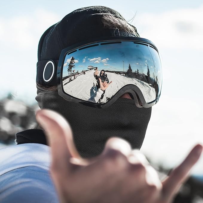 Achiou Ski Mask for Men Women, Balaclava Face Cover, Shiesty Mask UV Protector Lightweight for Motorcycle Snowboard