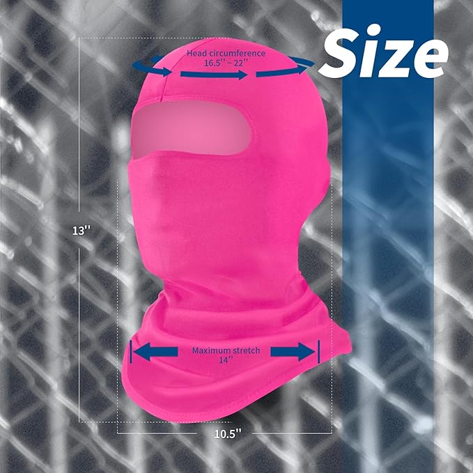 YESLIFE Balaclava Ski Mask for Men and Women, Winter Face Mask, Shiesty for Skiing, Snowboarding & Motorcycle