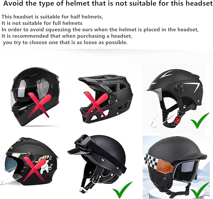 ski Helmet Headphones,True Wireless Bluetooth Helmet Speakers for Skiing, Snowboarding Mountain Biking
