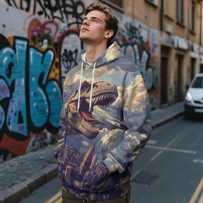 3D Printed Hoodie High Definition Graphic Comfortable and Stylish Unisex Breathable Fabrics Ideal for Casual Wear