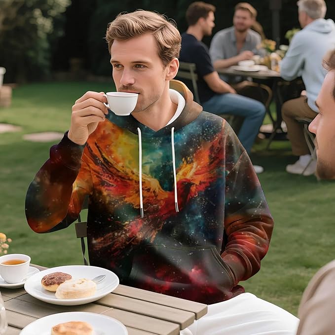 3D Printed Hoodie High Definition Graphic Comfortable and Stylish Unisex Breathable Fabrics Ideal for Casual Wear