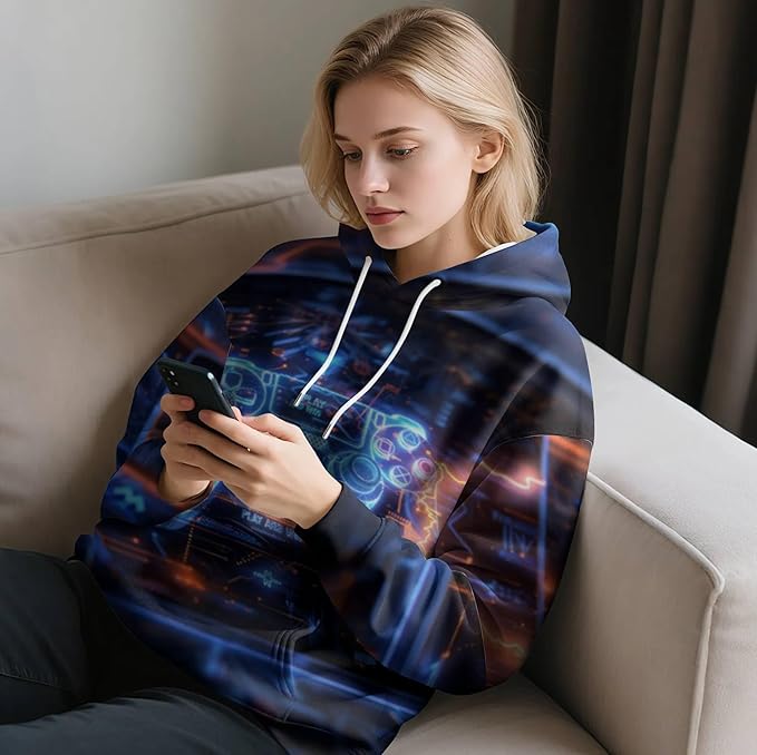 3D Printed Hoodie High Definition Graphic Comfortable and Stylish Unisex Breathable Fabrics Ideal for Casual Wear
