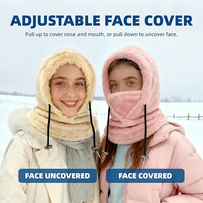 YESLIFE Balaclava Ski Mask for Men and Women, Winter Face Mask, Shiesty for Skiing, Snowboarding & Motorcycle