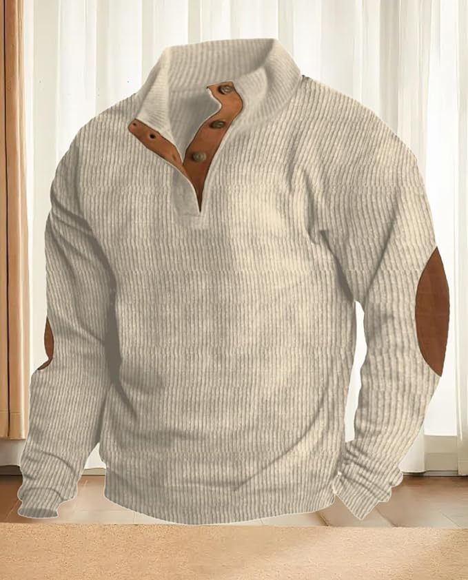 Western Sweatshirts for Men Aztec Retro Pullover Quarter Zip Sweatshirt Mens Stitching Color Fleece Sweatshirt