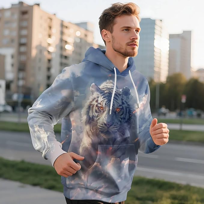 3D Printed Hoodie High Definition Graphic Comfortable and Stylish Unisex Breathable Fabrics Ideal for Casual Wear