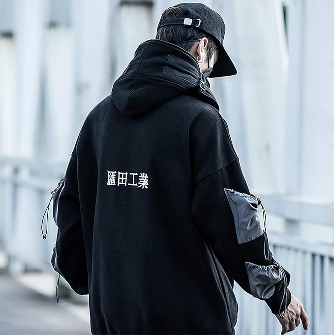 Niepce Inc Japanese Streetwear Men's Techwear Hoodie