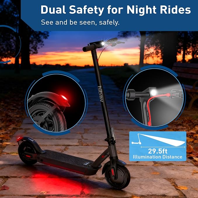 Hiboy S2 Nova/ECOM 14 Electric Scooter for Adults, 430W/450W Peak Power, Up to 20/31 Miles Long-Range & 19/22 MPH,Portable Folding E Scooter for Commuting with 8.5"/14" Tires