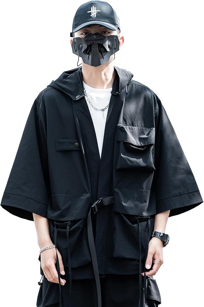 Niepce Inc Japanese Streetwear Techwear Men's Windbreaker Jackets