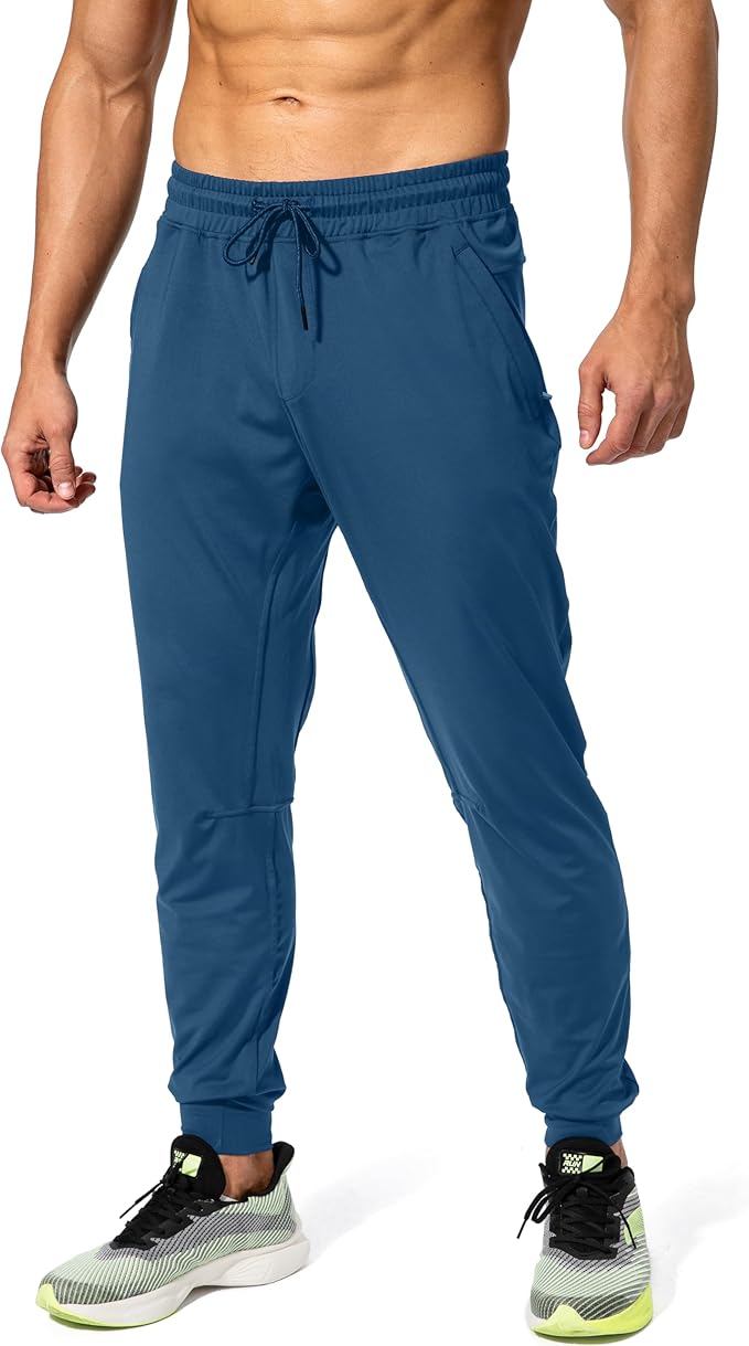 G Gradual Men's Sweatpants with Zipper Pockets Athletic Pants Traning Track Pants Joggers for Men Soccer, Running, Workout
