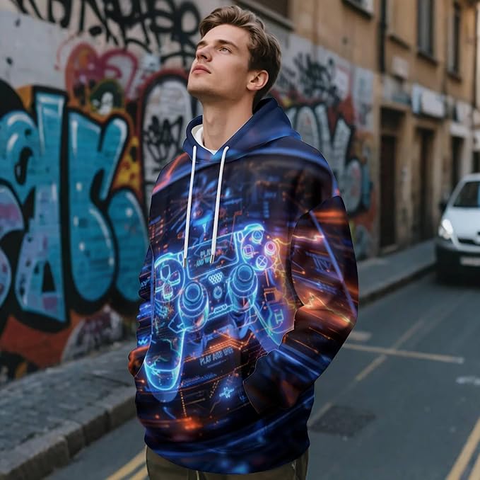 3D Printed Hoodie High Definition Graphic Comfortable and Stylish Unisex Breathable Fabrics Ideal for Casual Wear