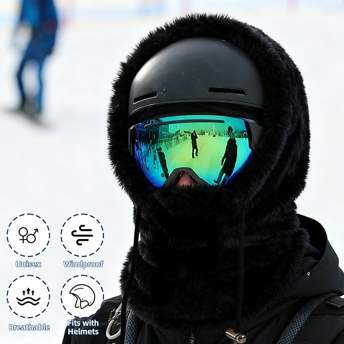 YESLIFE Balaclava Ski Mask for Men and Women, Winter Face Mask, Shiesty for Skiing, Snowboarding & Motorcycle