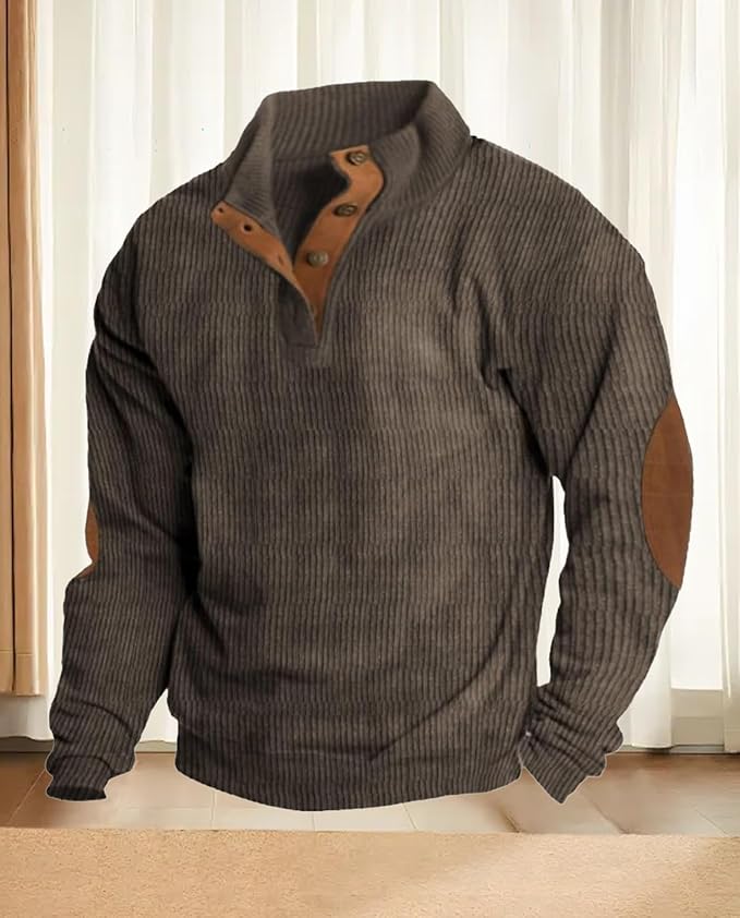 Western Sweatshirts for Men Aztec Retro Pullover Quarter Zip Sweatshirt Mens Stitching Color Fleece Sweatshirt