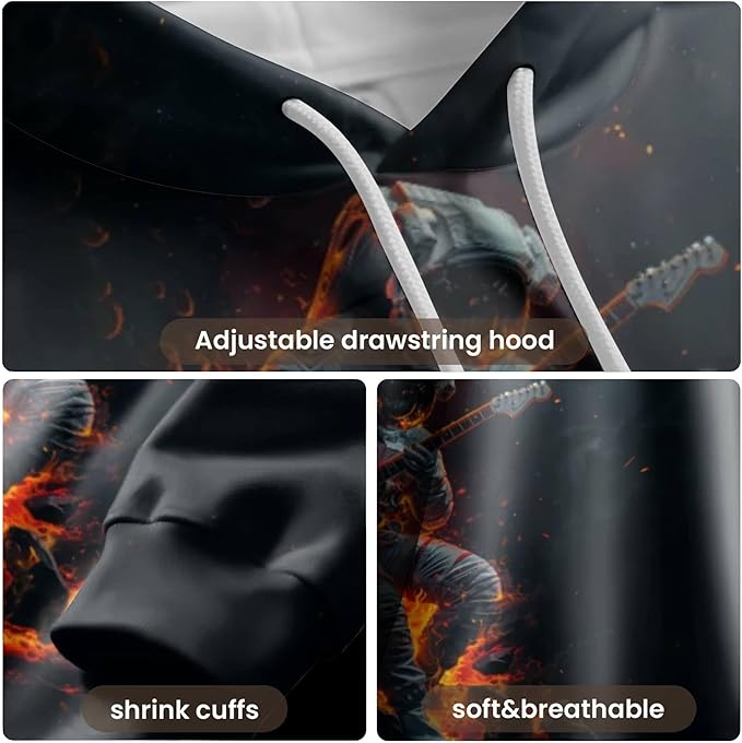 3D Printed Hoodie High Definition Graphic Comfortable and Stylish Unisex Breathable Fabrics Ideal for Casual Wear