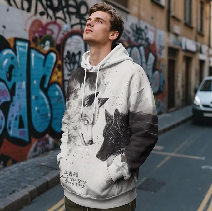3D Printed Hoodie High Definition Graphic Comfortable and Stylish Unisex Breathable Fabrics Ideal for Casual Wear
