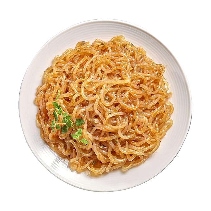 Miracle Noodle Ready to Eat Organic Spaghetti Pasta, 7 Oz (Pack of 6), Plant Based Shirataki Konjac Noodles, 5 Calories, 1g Net Carbs Per Serving, Keto, Gluten-Free