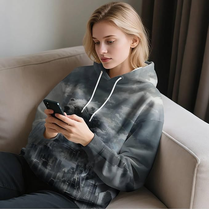 3D Printed Hoodie High Definition Graphic Comfortable and Stylish Unisex Breathable Fabrics Ideal for Casual Wear