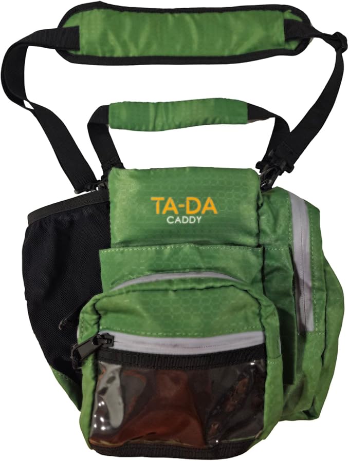 TA-DA Caddy Bag Everywhere you Go | Core Items are Bottle Phone Keys Wallets Etc., so Easy Access and more Convenient than Purse, Carrier, Crossbody, Messenger, Duffle, Fanny, Tote | W-7 H-10 L-10 |