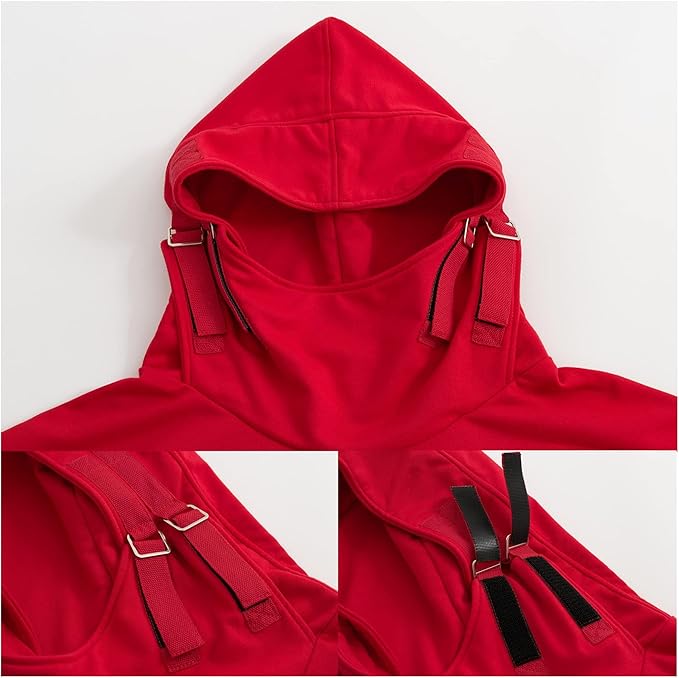 XYXIONGMAO Streetwear Techwear Hoodie Tactical Mens Black Urban Hip Hop Japanese Sweatshirt