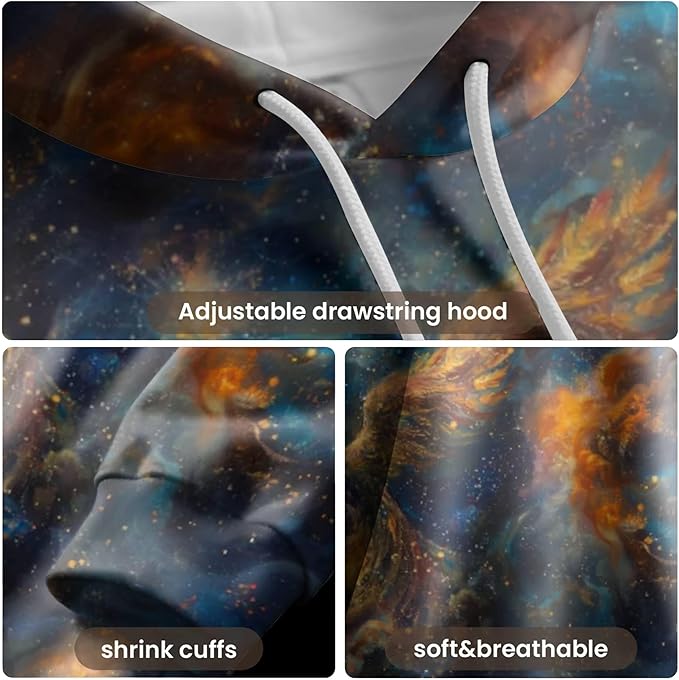3D Printed Hoodie High Definition Graphic Comfortable and Stylish Unisex Breathable Fabrics Ideal for Casual Wear