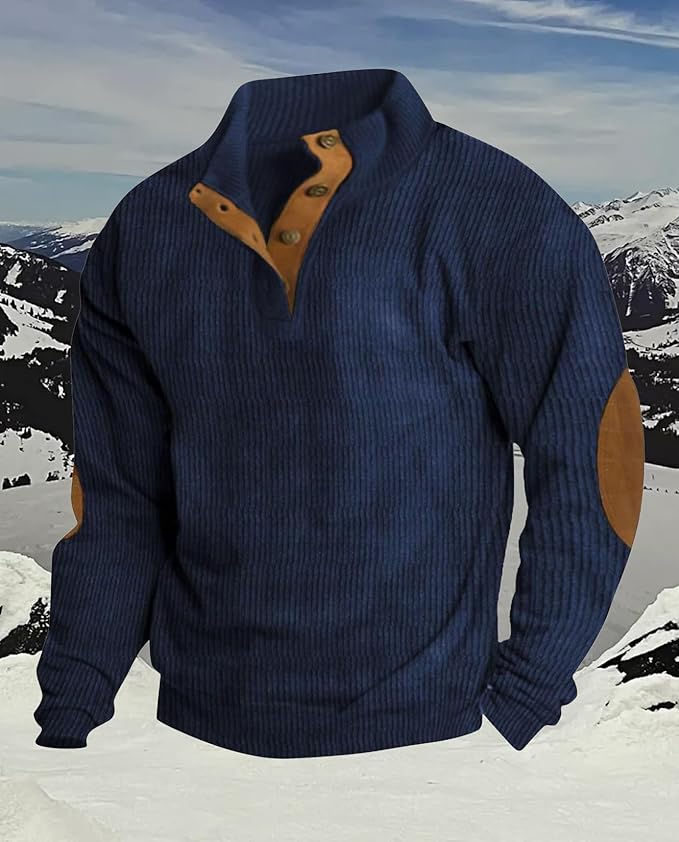 Western Sweatshirts for Men Aztec Retro Pullover Quarter Zip Sweatshirt Mens Stitching Color Fleece Sweatshirt