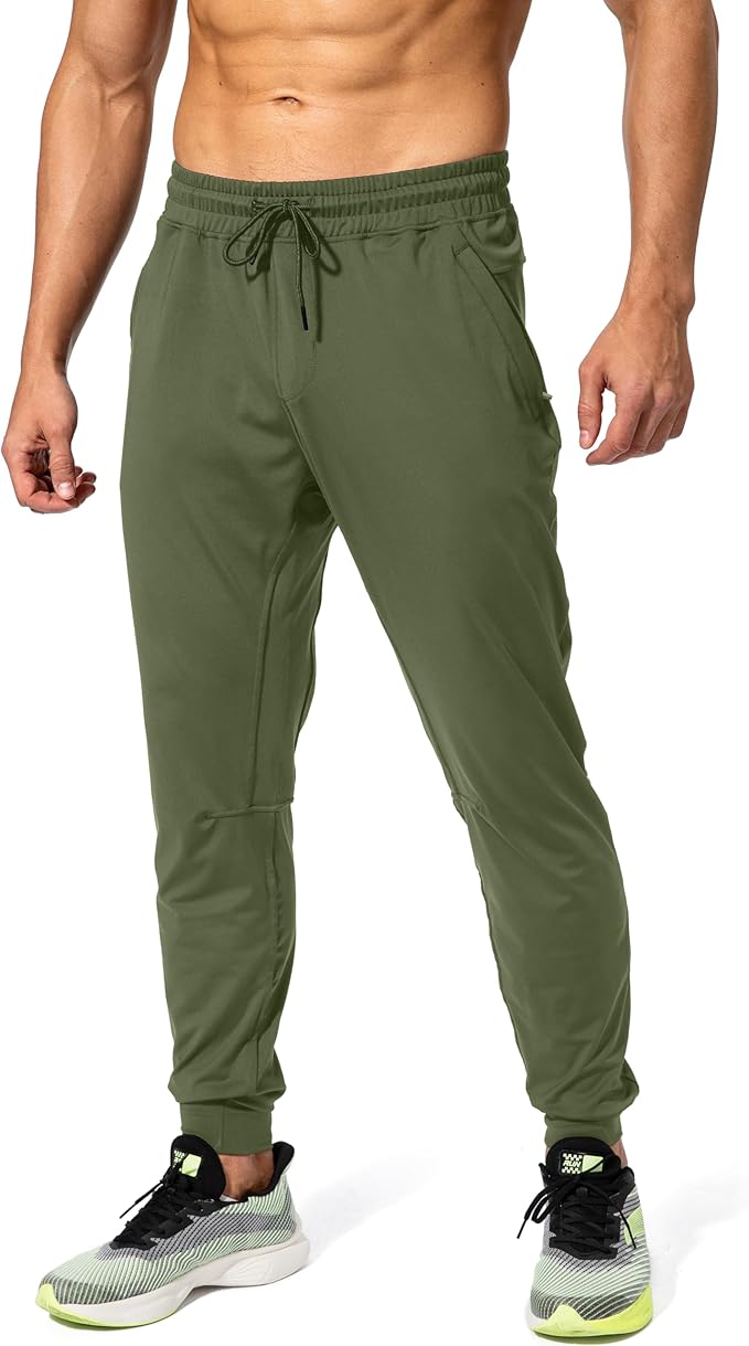 G Gradual Men's Sweatpants with Zipper Pockets Athletic Pants Traning Track Pants Joggers for Men Soccer, Running, Workout