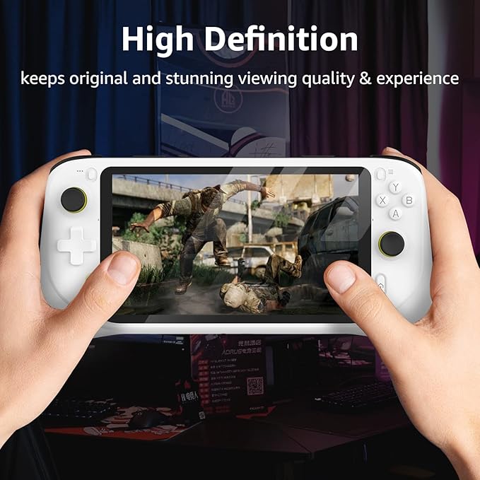 Tempered Transparent Glass HD Clear Anti-Scratch Screen Protector for Logitech G Cloud Gaming Handheld-7 inch 2022[2 Pack]