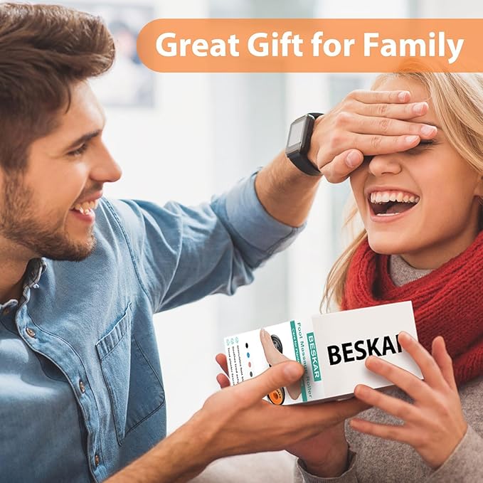 BESKAR Foot Massager Roller for Plantar Fasciitis Relief, Portable Feet Roller to Deep Tissue Muscle Massage, Foot Arch and Heel Pain, Reflexology Tool